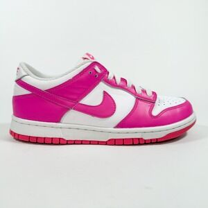 Nike Dunk Low GS Pink White FB9109-102 Youth 6Y Womens 7.5 Sneakers